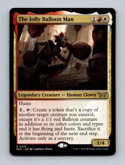 The Jolly Balloon Man Duskmourn: House of Horror Non-Foil MTG NM - Image 1