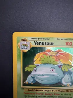 Pokemon TCG Venusaur 15/102 Holo Rare Card Base Set - Image 4
