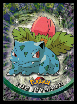 LP - Pokemon Topps Ivysaur #02 TV Animation Edition Series 1 (Blue Logo) - Image 1