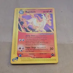 VINTAGE POKEMON BLACK STAR PROMO CARD - #51 RAPIDASH (PCNY) RARE (WOTC) NM - Image 1