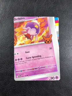 NFC Miscut - Drifblim 090/198 Trick Or Trade 2023 - Error - Pokemon TCG - Image 1