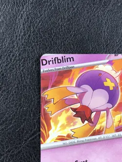 NFC Miscut - Drifblim 090/198 Trick Or Trade 2023 - Error - Pokemon TCG - Image 3