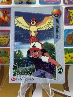 Pokemon Charizard Vintage Pocket Monsters Vending HOLO Prism Sticker 99 Nintendo - Image 4
