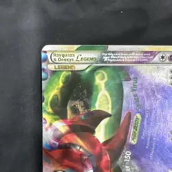 Pokemon Rayquaza & Deoxys Legend Holo Card 90/90 Undaunted Series - Image 2