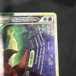 Pokemon Rayquaza & Deoxys Legend Holo Card 90/90 Undaunted Series - Image 3