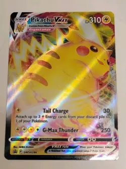 Pikachu VMAX SWSH286 SWSH: Pokemon Sword & Shield Promo Cards Holo - Image 1