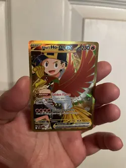 2025 Pokemon Destined Rivals Ethan's Ho-Oh ex #239/182 - Image 1