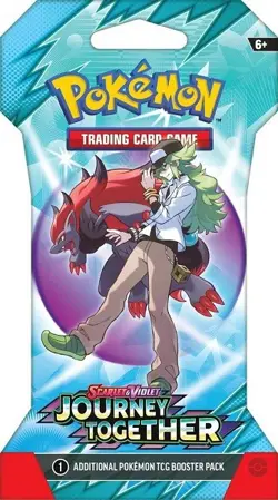 Pokemon Scarlet and Violet SV9 Journey Together Sleeved Booster Pack - Image 1