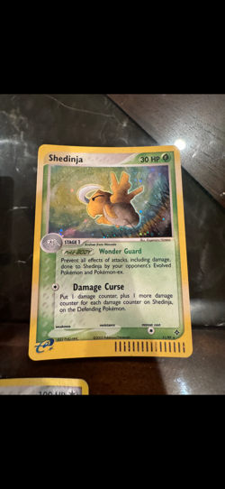 Shedinja 11/97 Dragon Holo Lightly Played Pokemon TCG - Image 1