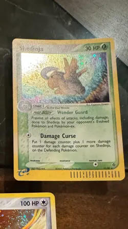 Shedinja 11/97 Dragon Holo Lightly Played Pokemon TCG - Image 2