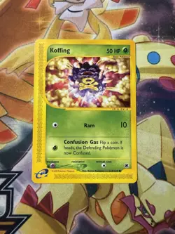 Pokemon 114/165 Koffing Expedition Common NM - Image 1