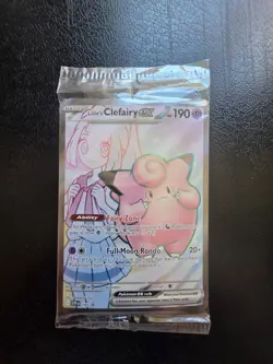Lillie’s Clefairy ex SVP195 Journey Together Black Star Promo Pokemon Sealed - Image 1