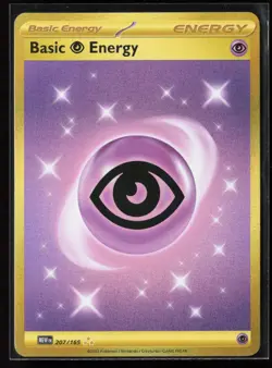 Basic Psychic Energy 207/165 Gold Secret Rare Scarlet & Violet 151 Pokemon NM - Image 1