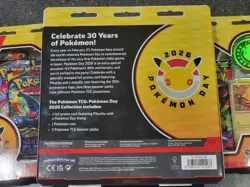 Pokemon Day 2026 Collection 30th Anniversary Special Pikachu Promo SEALED - Image 2