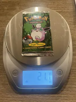 Pokemon 1999 Jungle 1st Edition Booster Pack Wigglytuff WOTC Sealed Heavy - Image 1