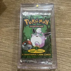 Pokemon 1999 Jungle 1st Edition Booster Pack Wigglytuff WOTC Sealed Heavy - Image 2