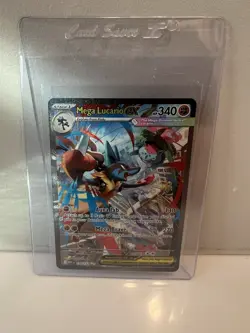 Pokemon TCG Mega Lucario EX 179/132 Mint Condition Meg English - Image 1