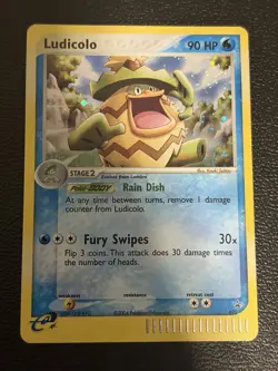 Ludicolo 020 Holo Promo Nintendo Black Star Promos 2003 Pokemon NM - Image 1