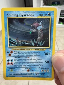 Shining Gyarados MP - Neo Revelation 65/64 - Holo Secret Rare - Pokemon TCG - Image 4