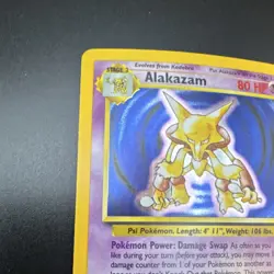 Pokemon Alakazam Base Set 1/102 1999 Holo Rare 80 HP Stage 2 English - Image 5