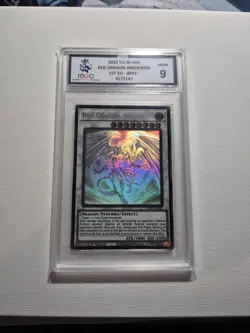 MGC 9- yugioh Ghost Rare Red Dragon Archfiend GFP2-EN182 - Image 1