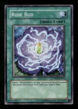 Rose Bud Premium Pack 2 #PP02-EN011 Yugioh Secret Rare - Image 1