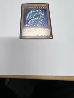 Yu-Gi-Oh Blue-Eyes White Dragon LCKC-EN001 Ripple Art Ultra Rare Unlimited NM - Image 4