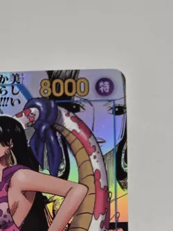 Namco One Piece CCG Boa Hancock OP07-051 Parallel Manga Foil Super Rare japanese - Image 3