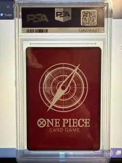 2025 One Piece Portgas D. Ace Leader Alt Art #OP13-002 PSA 10 GEM MINT - Image 2