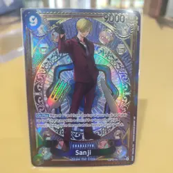 One Piece Sanji OP06-119 a Fist of Divine Speed English (Mint Condition) - Image 1