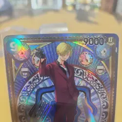 One Piece Sanji OP06-119 a Fist of Divine Speed English (Mint Condition) - Image 2