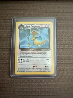 Pokemon TCG Dark Dragonite Non-Holo Card 22/82 NM/M Condition - Image 1