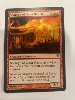Scourge of Geier Reach - Magic the Gathering MTG Innistrad Single Card - Image 1