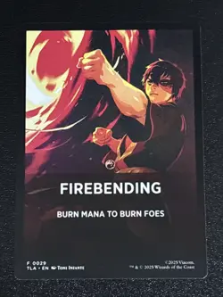 MTG Avatar: The Last Airbender Firebending Theme Card 0029 NM - Image 1