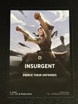 MTG Avatar: The Last Airbender Insurgent Theme Card 0007 NM - Image 1