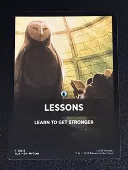 MTG Avatar: The Last Airbender Lessons Theme Card 0013 NM - Image 1