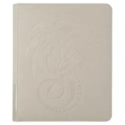 Dragonshield: Card Codex Zipster Binder Regular - Ashen White - Image 1