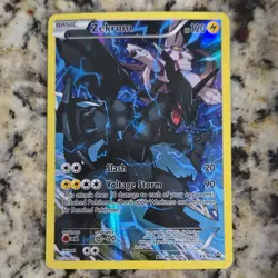 Pokemon Zekrom Promo Full Art Holo Basic 120HP XY76 XY 2015 English Card - Image 1