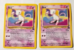 Pokemon Cards - 5 TCG Mew Promo Cards #8 (Regular/Non-Holo) - Image 5