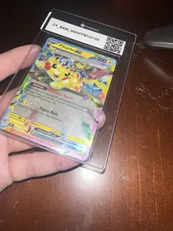 Pikachu ex - 57/191 - Double Rare - Rare Pokemon Card Surging Sparks - Gradeable - Image 4