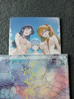 Neon Genesis Evangelion SZ15 liquid fantasy Goddess Story WAIFU ANIME CARD - Image 2
