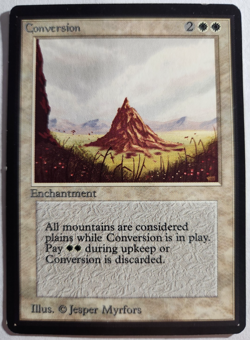 MTG - 1993 - Beta - Conversion - Light Play - Image 1