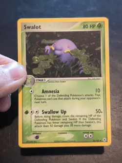 POKEMON TCG CARDS SWALOT + GULPIN 50/101 EX HIDDEN LEGENDS NM/VLP - Image 2