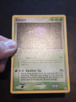 POKEMON TCG CARDS SWALOT + GULPIN 50/101 EX HIDDEN LEGENDS NM/VLP - Image 3