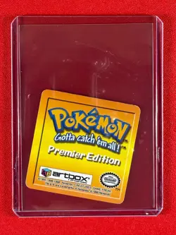 1999 ArtBox Pokemon Action Flipz Premier Edition Metapod / Caterpie #6 - Image 2