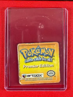 1999 ArtBox Pokemon Action Flipz Premier Edition Weedle / Kakuna #40 - Image 2