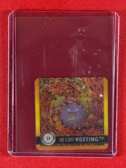 1999 ArtBox Pokemon Action Flipz Premier Edition Koffing / Weezing #23 - Image 1