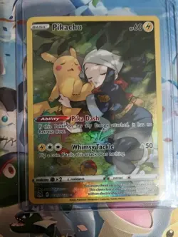 Pokemon Pikachu TG05/TG30 Swsh11: Lost Origin Ultra Rare Holo 60 HP - Image 1