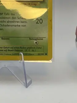 Bulbasaur Bisasam 44/102 - Pokemon TCG - Base Set GERMAN - 1st Edition - Image 4