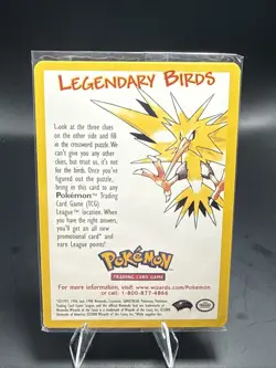 Pokemon Legendary Birds Moltres, Articuno, Zapdos Random Sealed Promo C - Image 1